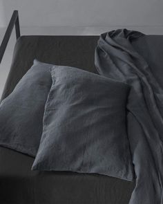 Graphite Grey Cotton Bedsheet