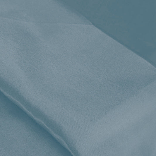 Ice Blue Organic Cotton Sateen Bedsheet
